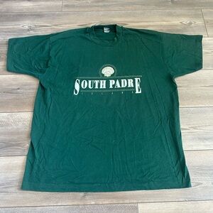 90s Vintage South Padre Beach Texas Screen stars T-Shirt